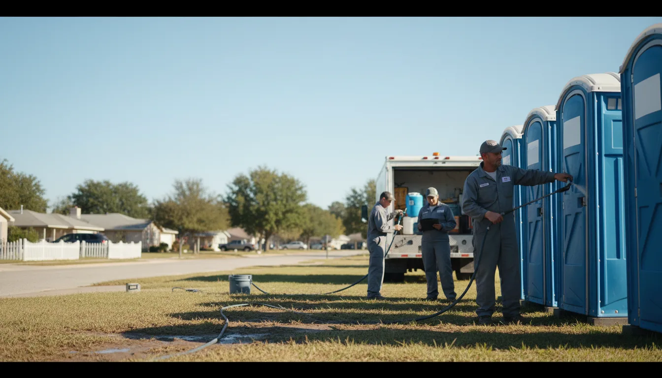 Long-Term Portable Toilet Rental in Lumber City, GA near me